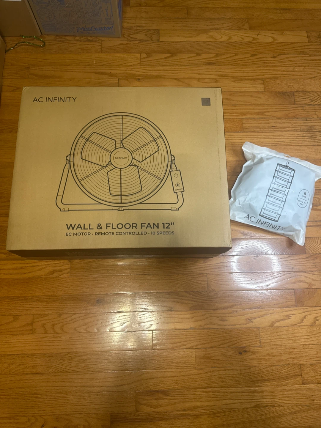 AC Infinity CLOUDLIFT S12 Wall & Floor Fan - 12 inch