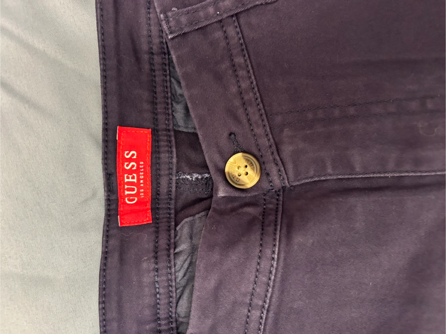 Guess Los Angeles Navy Blue Shorts - photo 3