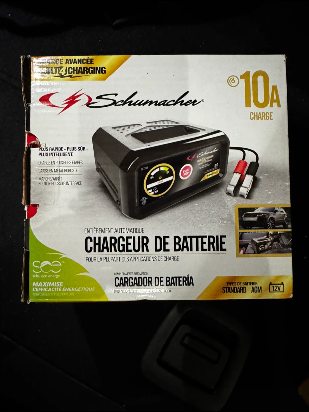 Schumacher SC1339 10A Battery Charger - Like New! - photo 3