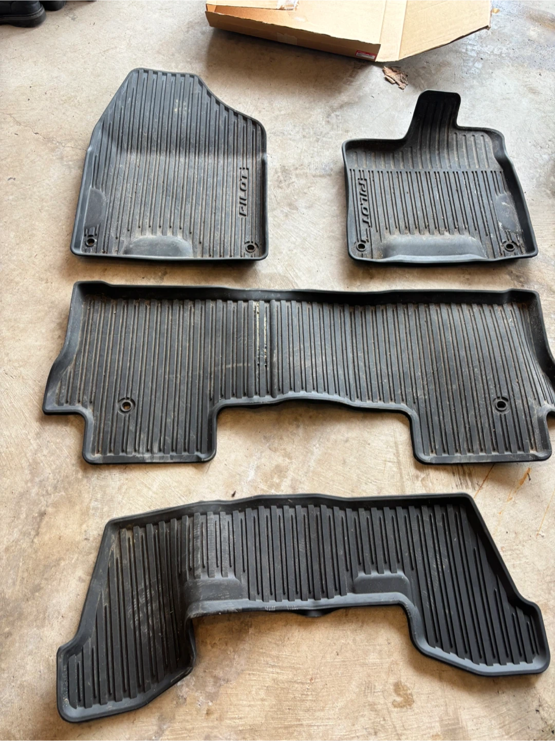 Honda Pilot All-Weather Floor Mats
