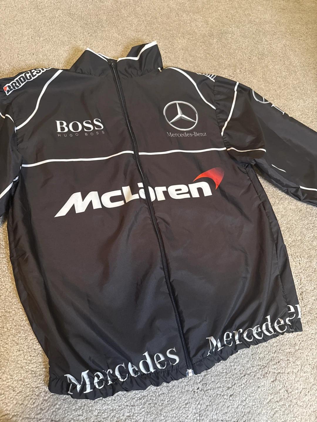 Mercedes-Benz McLaren F1 Team Jacket, Black