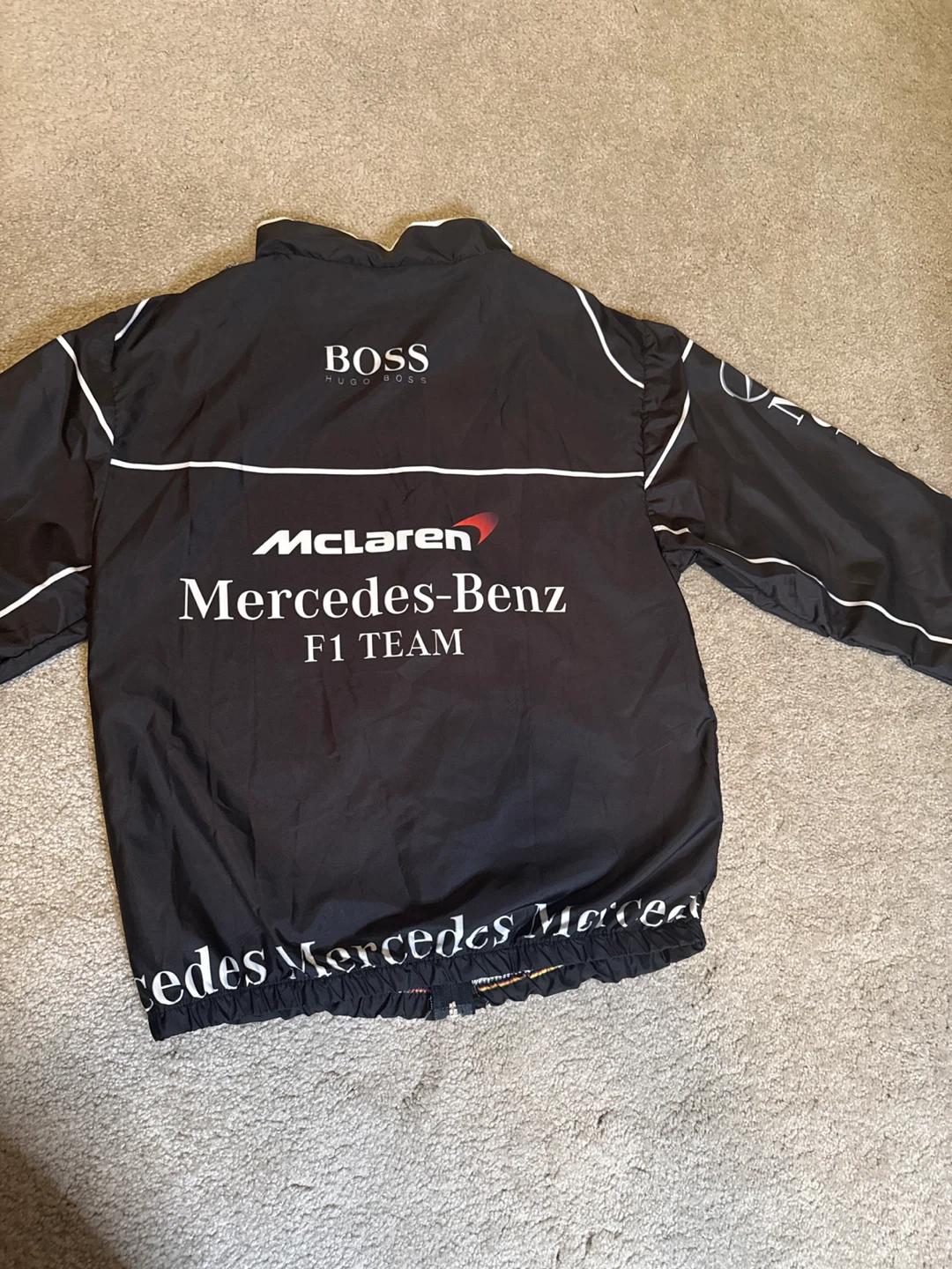 Mercedes-Benz McLaren F1 Team Jacket, Black - photo 3