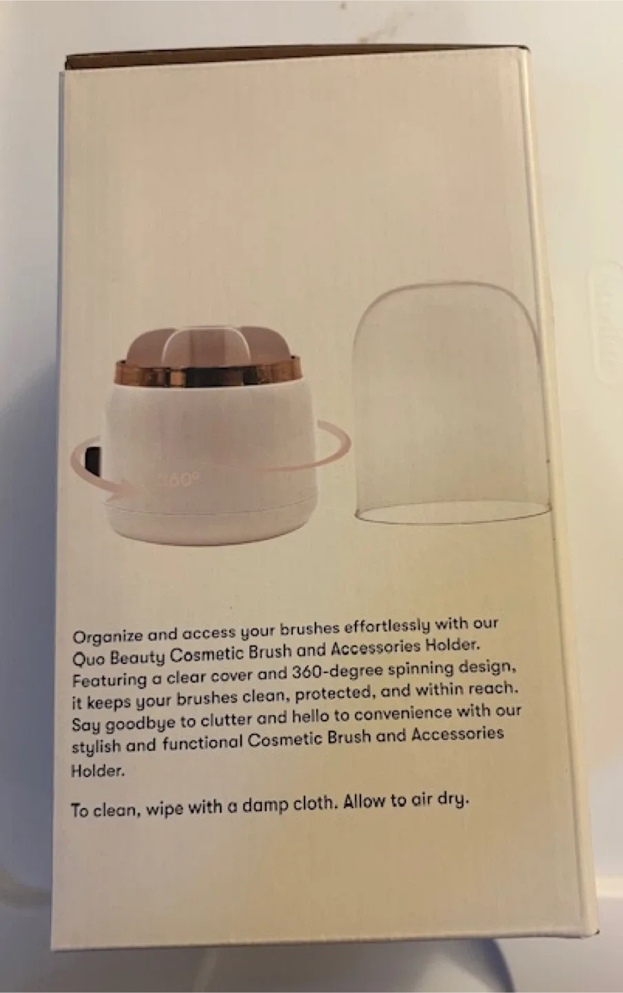 🤩 Quo Beauty Cosmetic Brush & Accessories Holder image indicator(2)