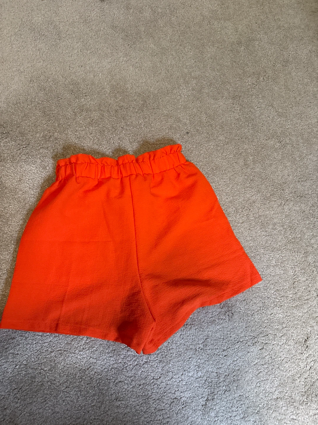 Orange Drawstring Shorts - photo 2