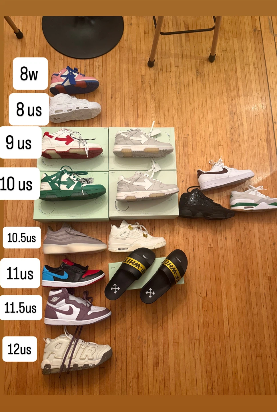 Shoes for sale, all of them are authentic