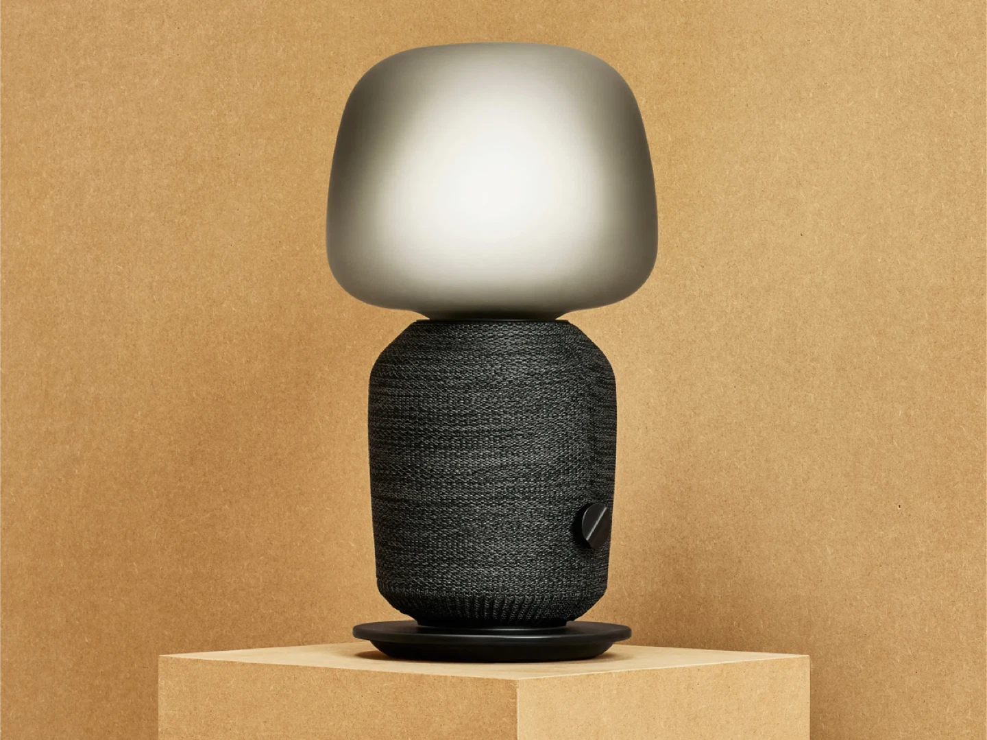 Gray SONOS Speaker lamp