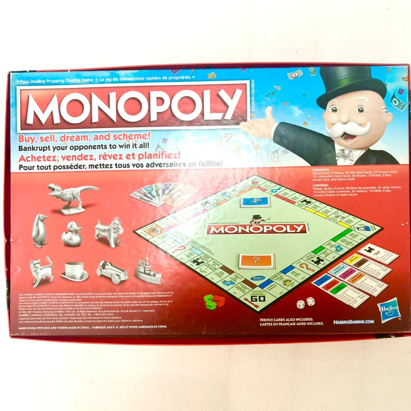 Classic Monopoly Board Game - Fast-Dealing Property Trading Game image indicator(2)