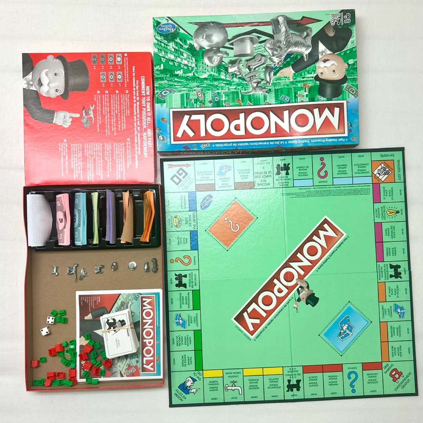 Classic Monopoly Board Game - Fast-Dealing Property Trading Game image indicator(3)