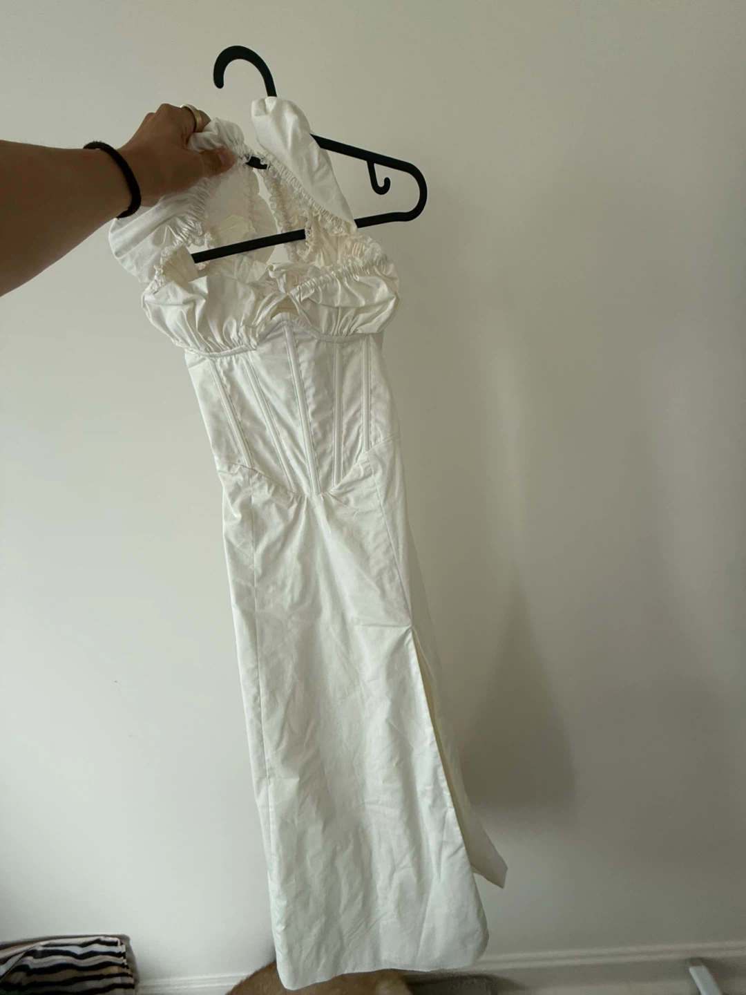 BABYBOO white cottage Dress Size S - photo 3
