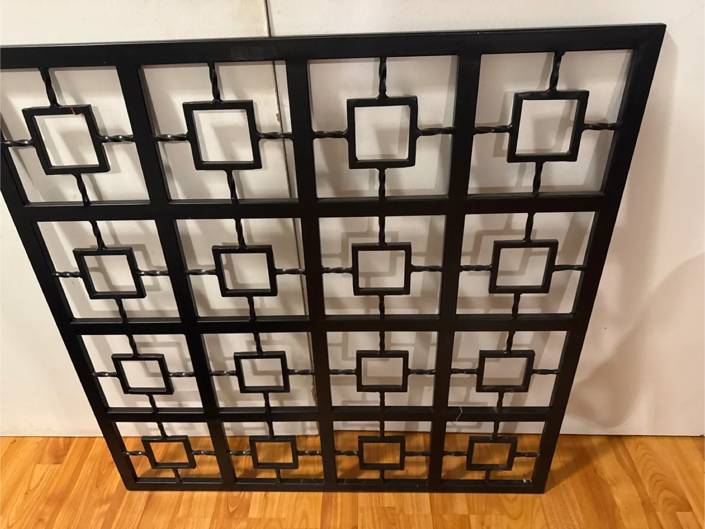 Black Decorative iron Wall Panel image indicator(3)