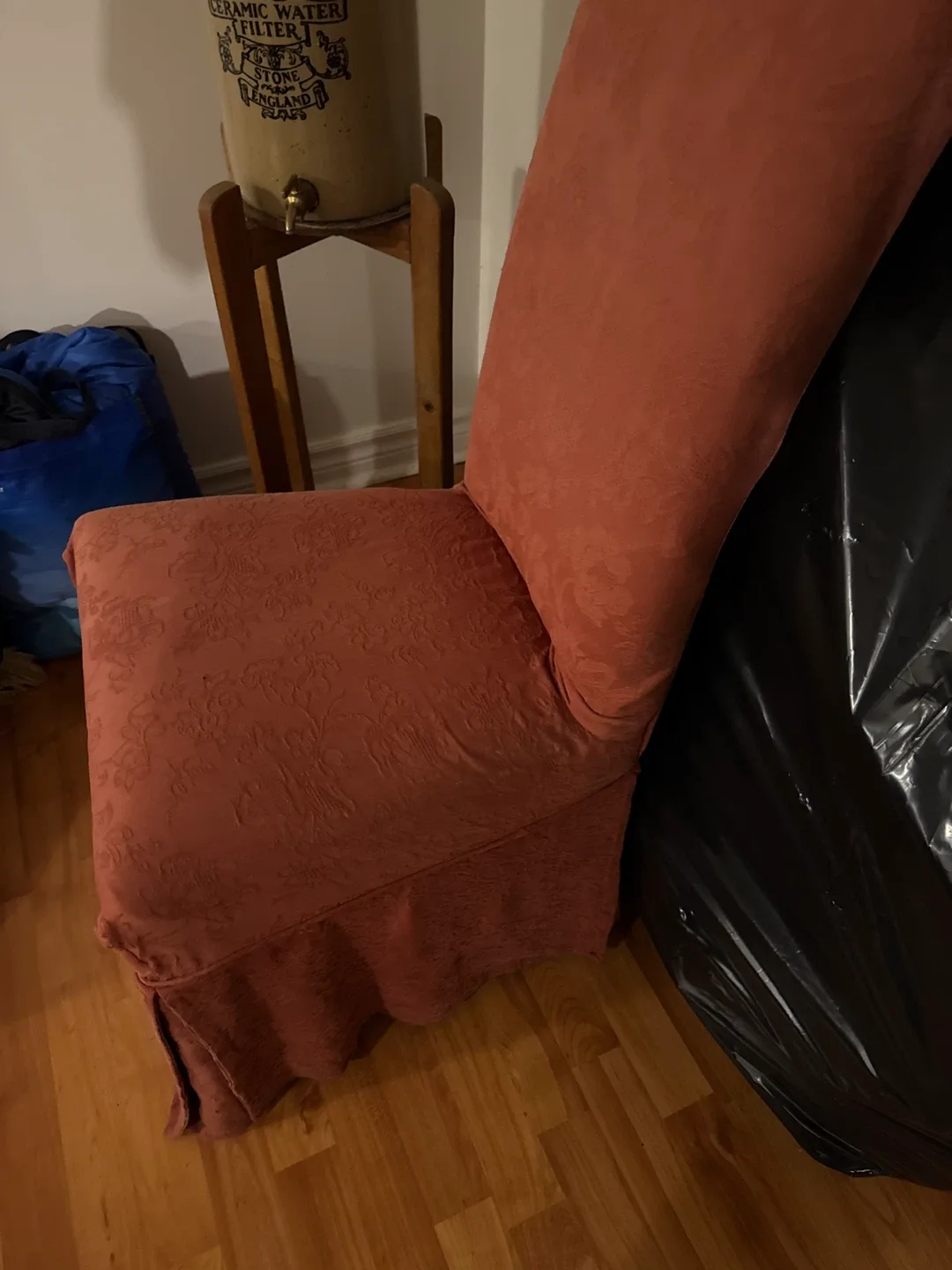 Upholstered Dining Chair - Terracotta chairs image indicator(2)