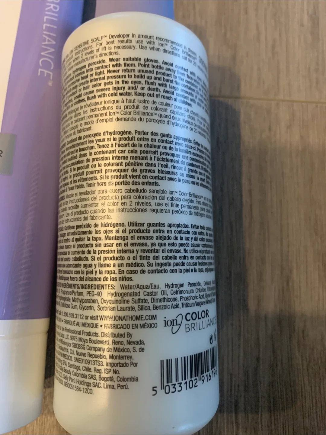 Ion Color Brilliance Bright White Creme Lightener Kit image indicator(4)