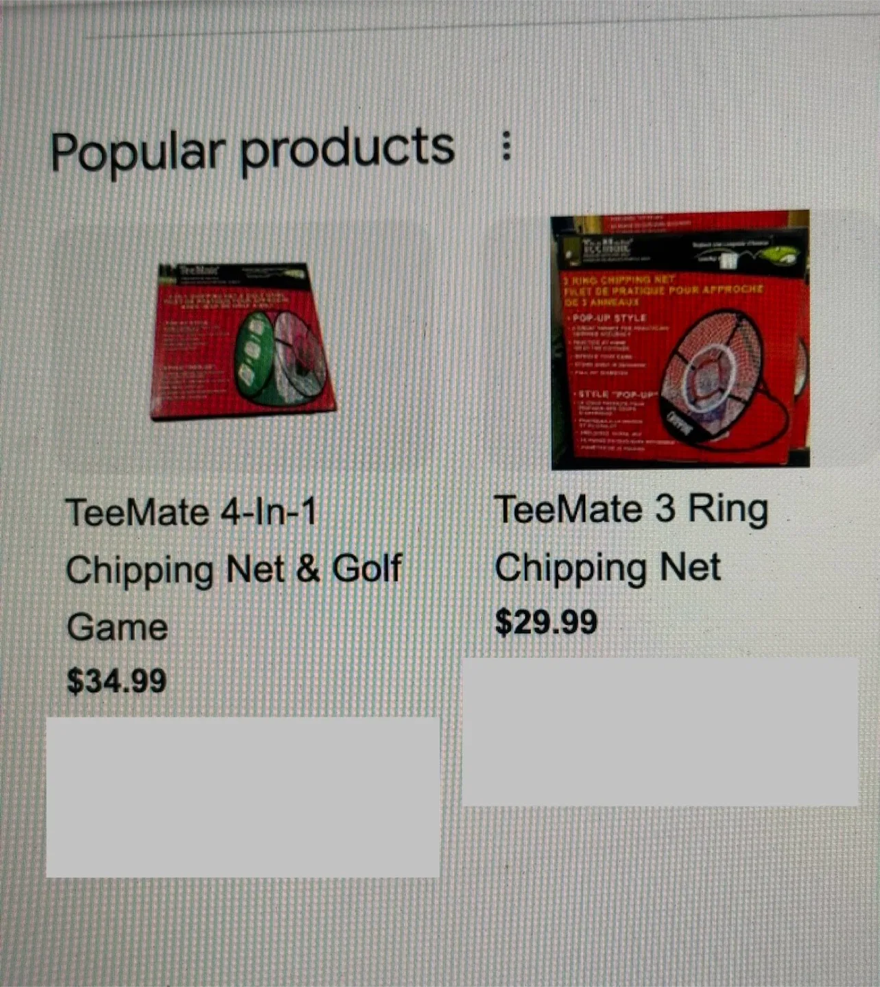 TeeMate Chipping Net - Pop-Up Style, 20" Diameter image indicator(3)