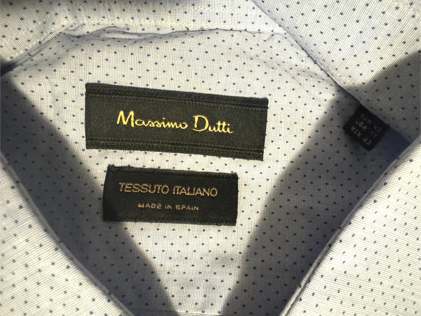 Massimo Dutti Dress Shirt - (Size USA 17) - photo 3