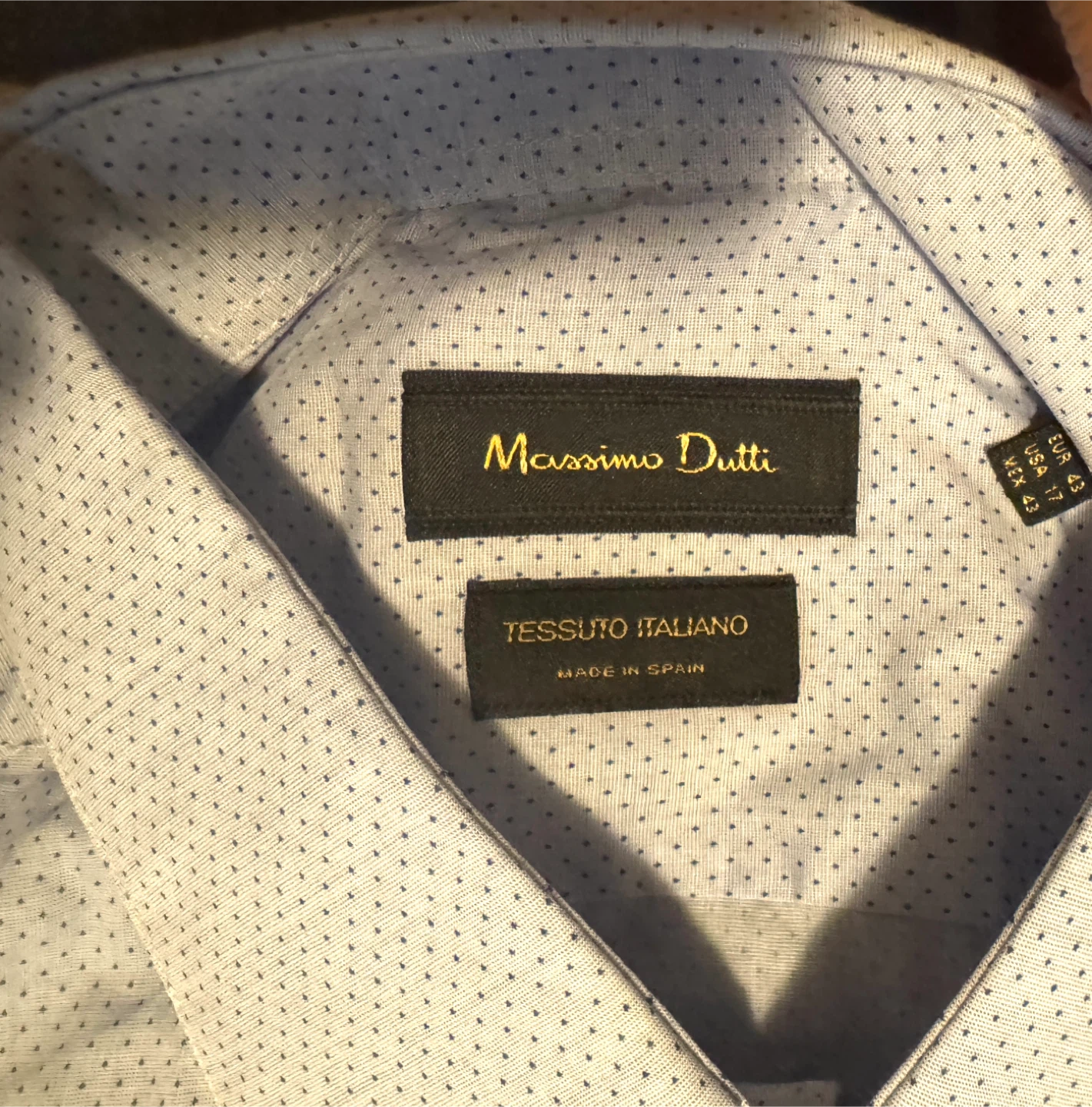 Massimo Dutti Dress Shirt - (Size USA 17) - photo 2