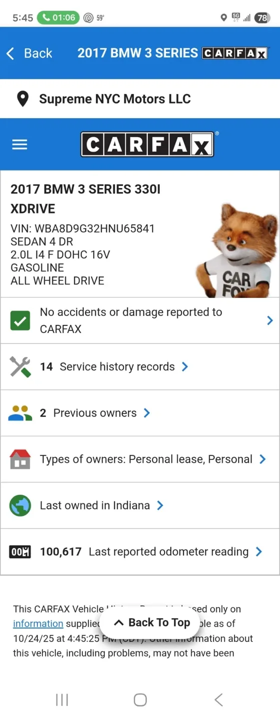 2017 BMW 330i AWD image indicator(10)