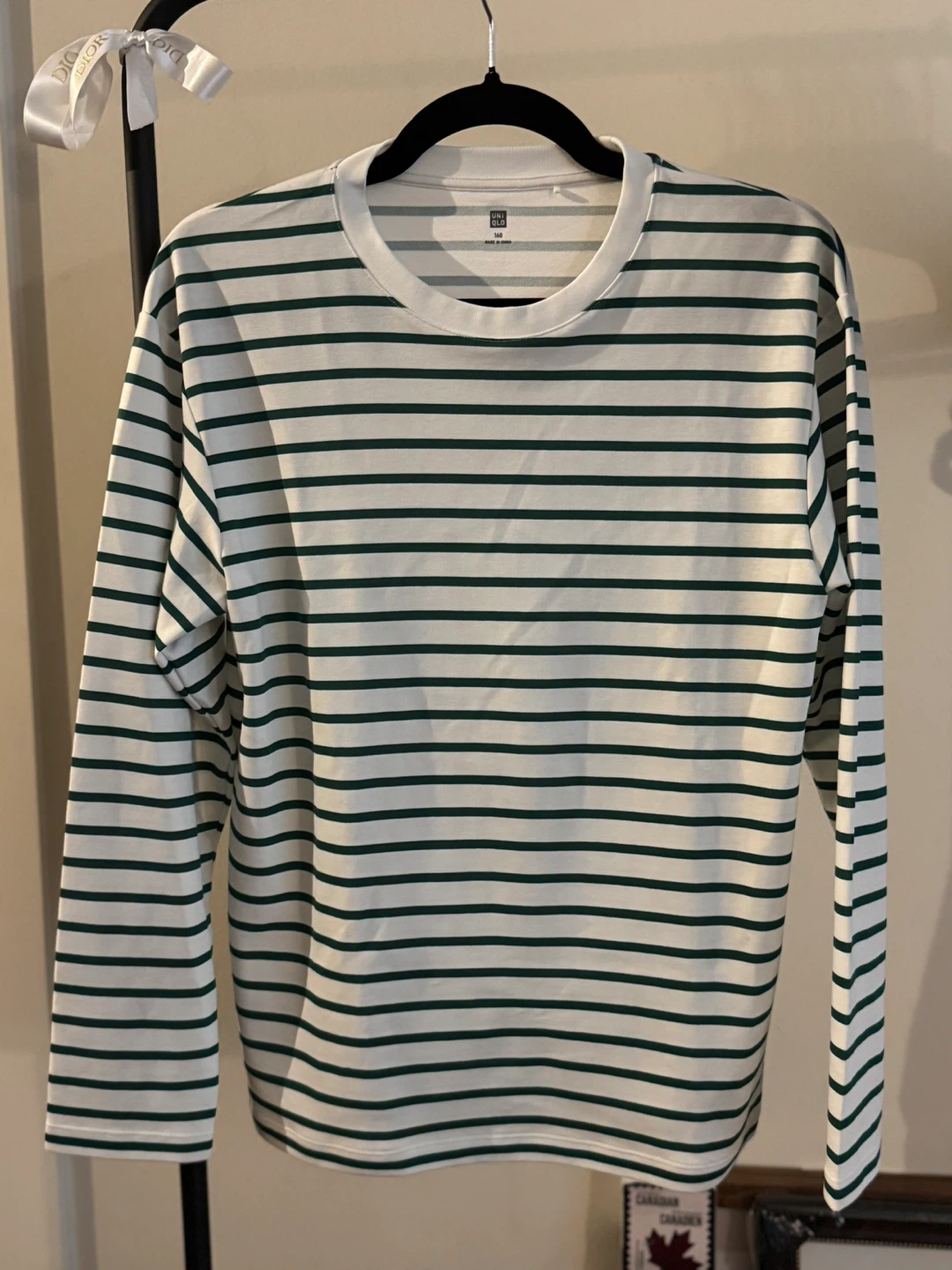Uniqlo Striped Long Sleeve Shirt