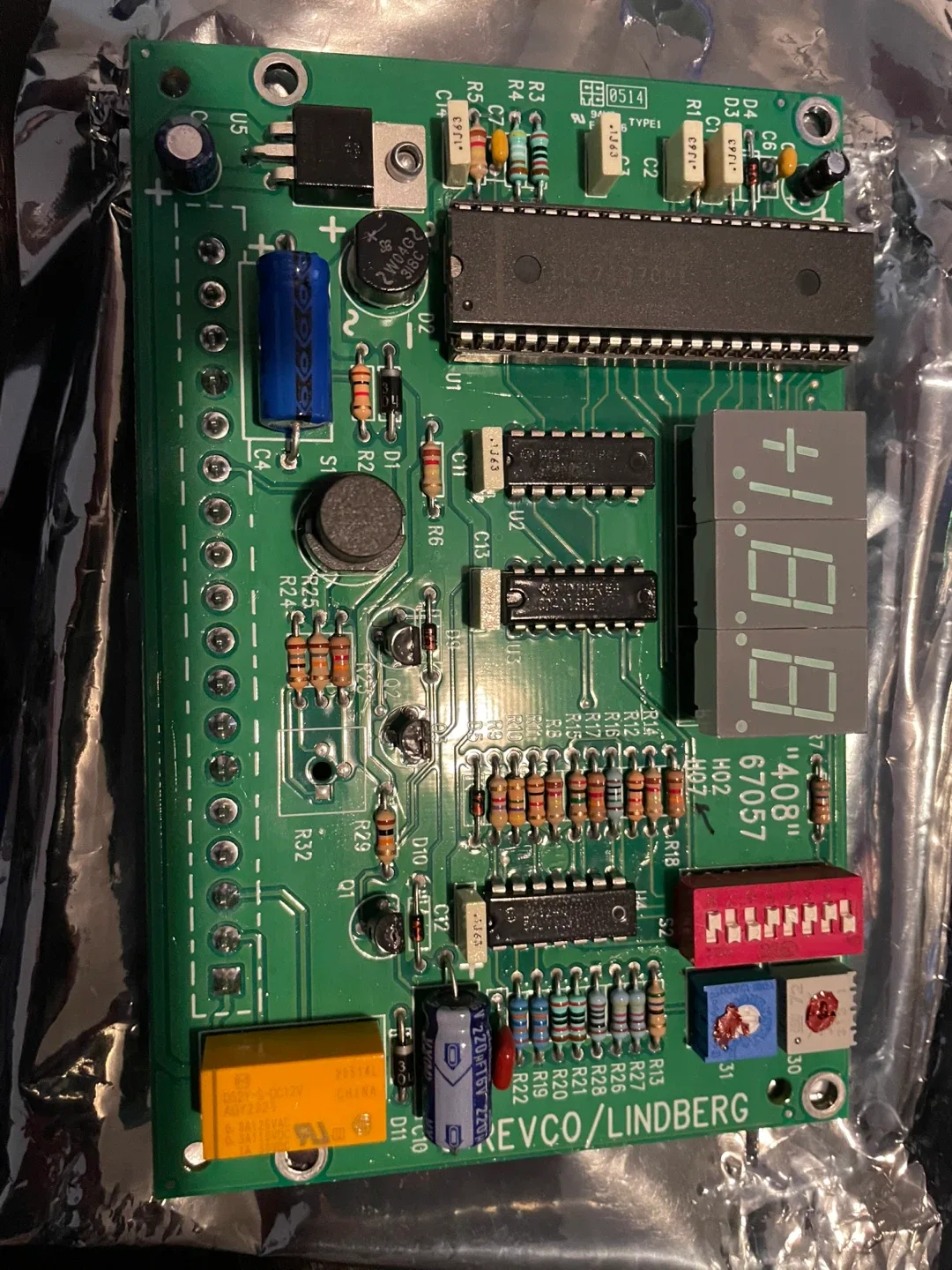 REVCO/LINDBERG Circuit Board image indicator(2)