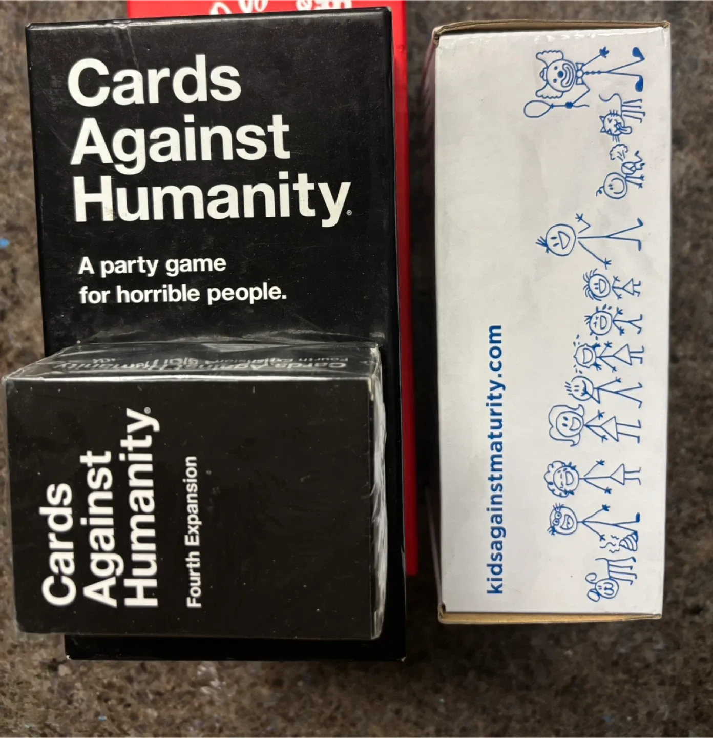 Cards Against Humanity + Expansions & Kids Against Maturity image indicator(6)