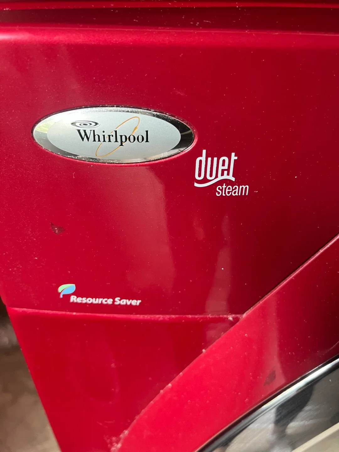 Whirlpool Duet Steam Red Dryer image indicator(2)