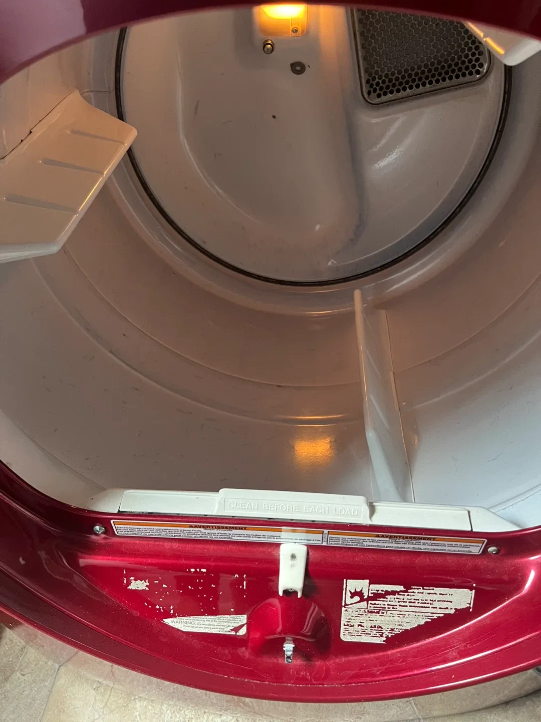 Whirlpool Duet Steam Red Dryer image indicator(5)