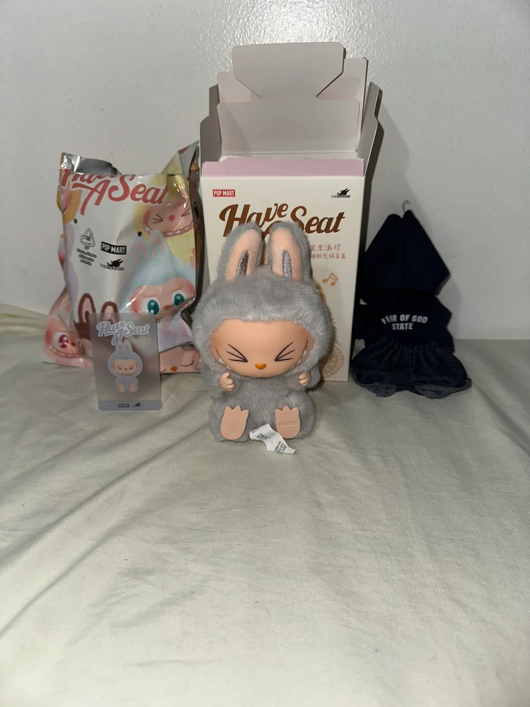Pop Mart Have A Seat Labubu Plush Toy - photo 4