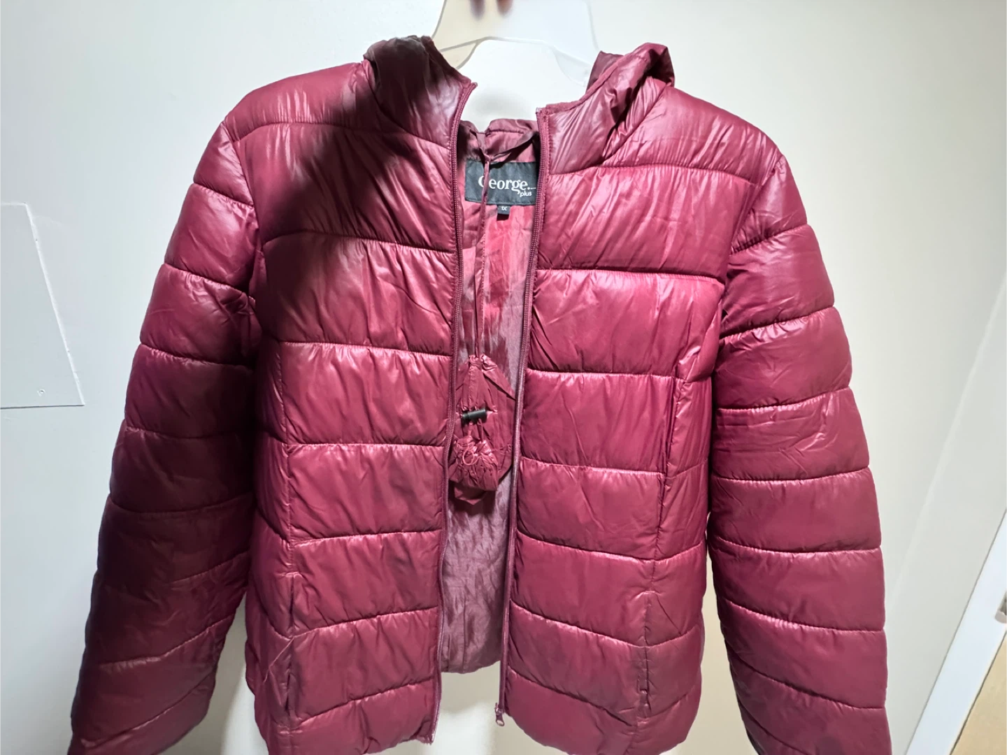 George Plus Size 1X Puffer Jacket