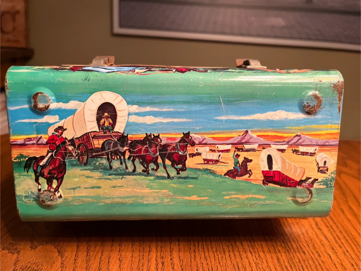 Vintage Aladdin Chuck Wagon Lunchbox image indicator(5)