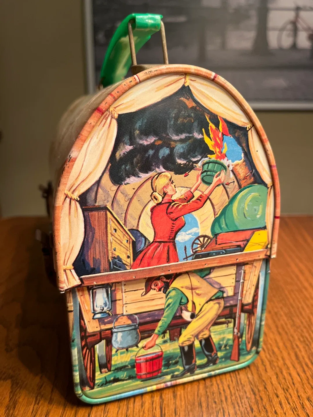 Vintage Aladdin Chuck Wagon Lunchbox image indicator(2)