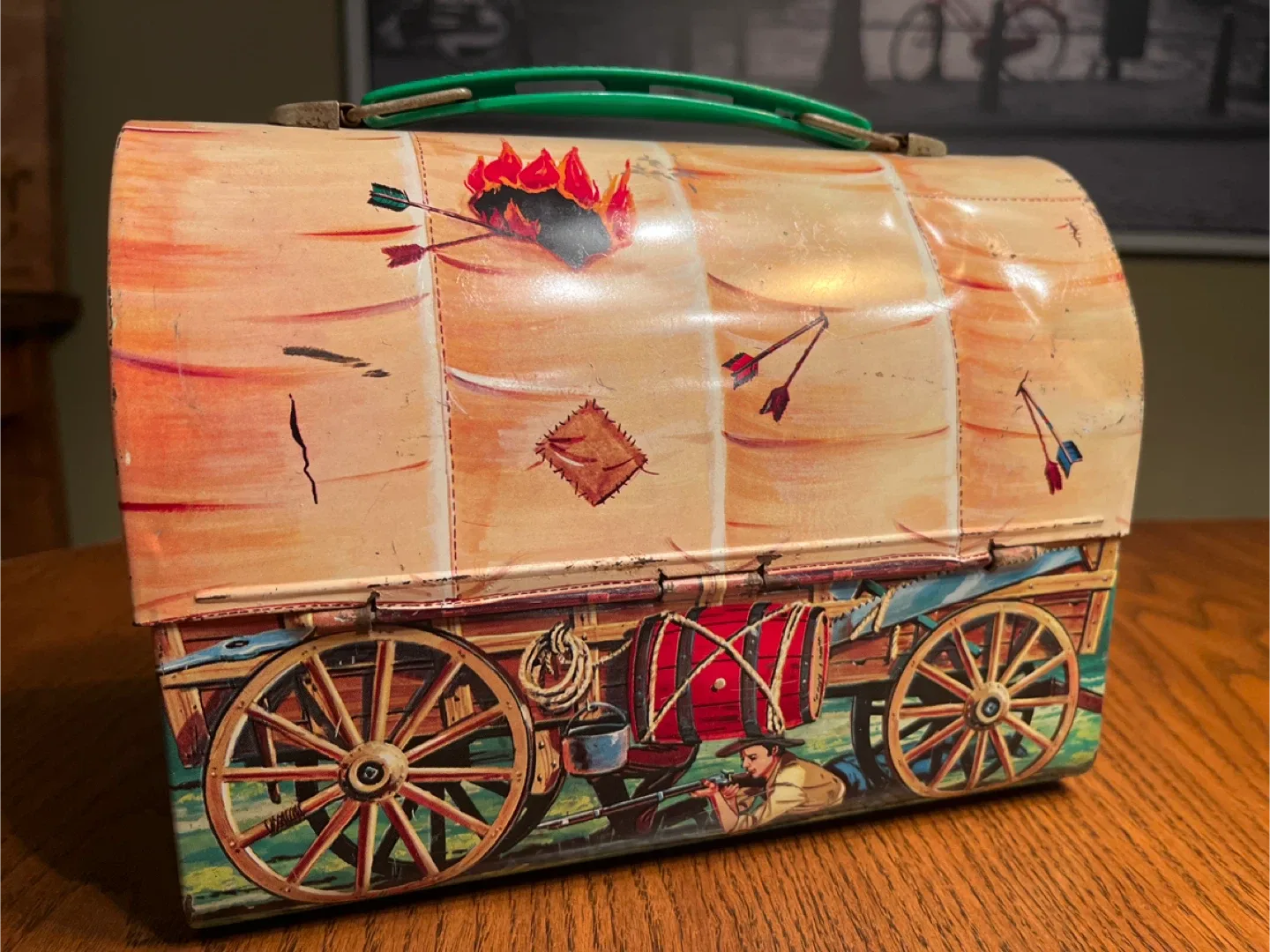 Vintage Aladdin Chuck Wagon Lunchbox image indicator(4)