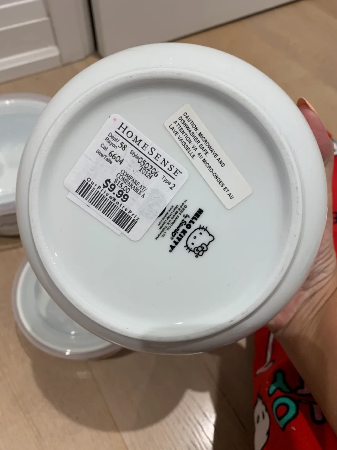 ❤️ Hello Kitty Ceramic Bowls with Lids - Set of 3 (New) ❤️ image indicator(6)