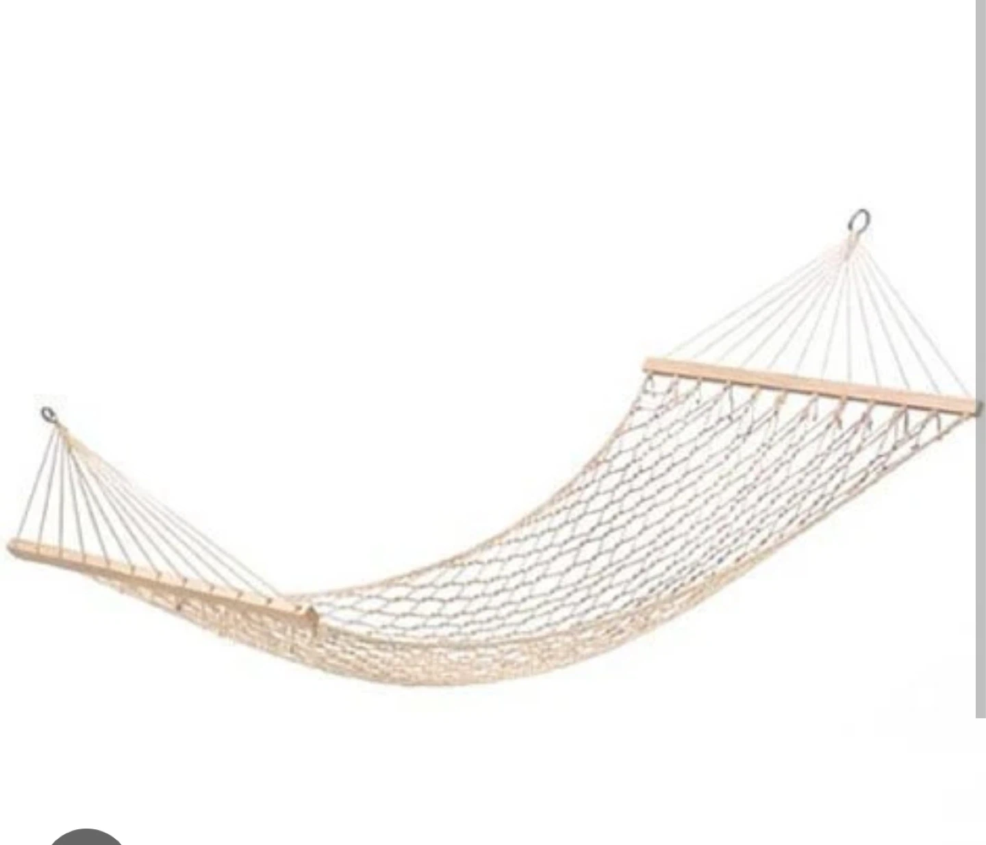 Hammock with Wooden Spreader Bars - photo 2