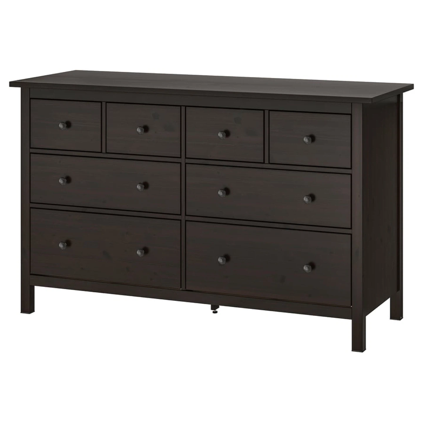 IKEA HEMNES 8-drawer dresser, black-brown, 63x37 3/4 " - photo 4