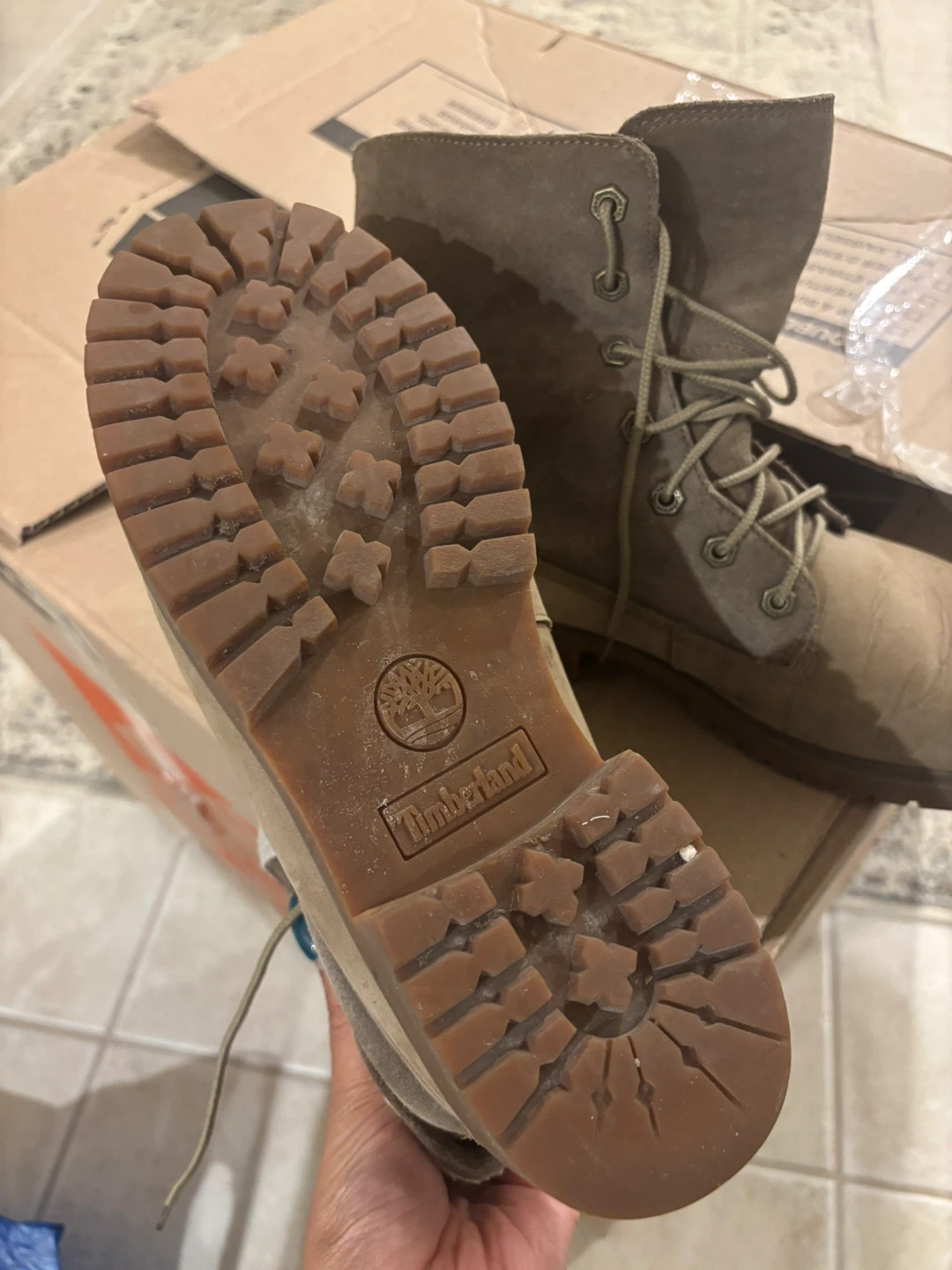 Timberland Shearling Roll-Top Boots - photo 4