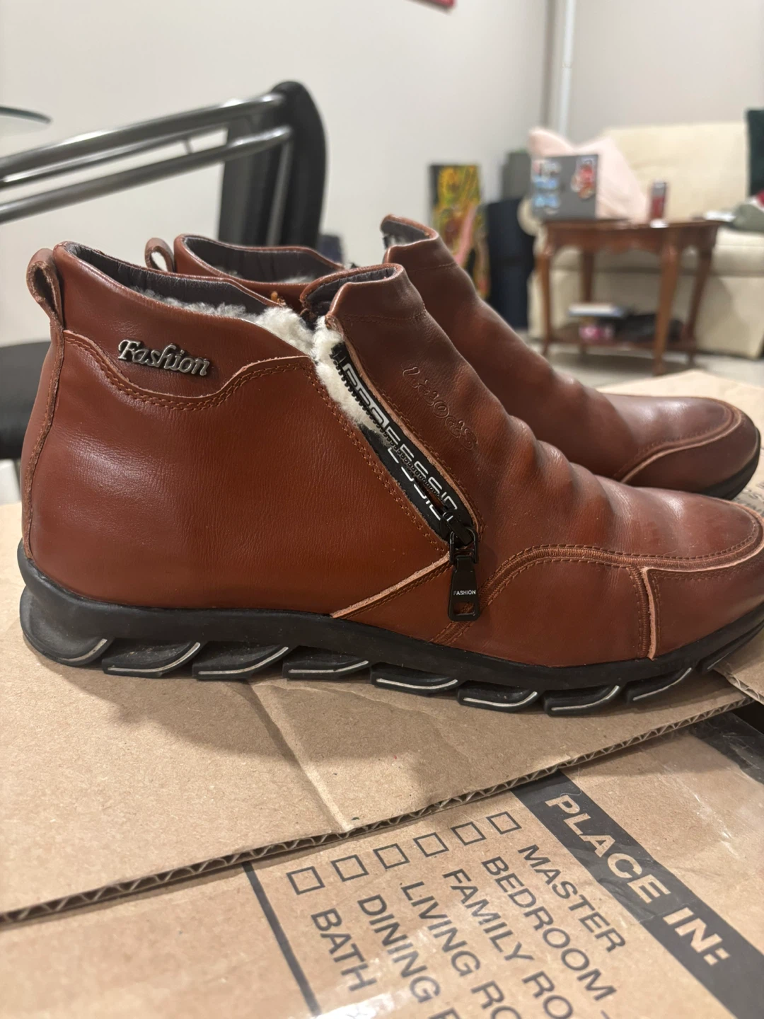 Brown Winter Boots