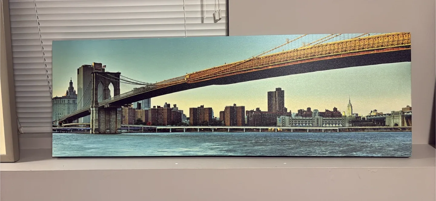 Brooklyn Bridge Cityscape Canvas Print image indicator(6)