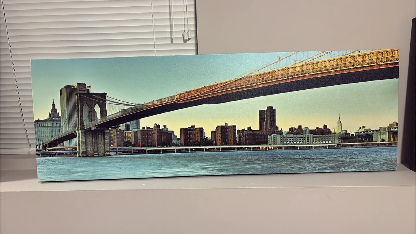 Brooklyn Bridge Cityscape Canvas Print image indicator(3)