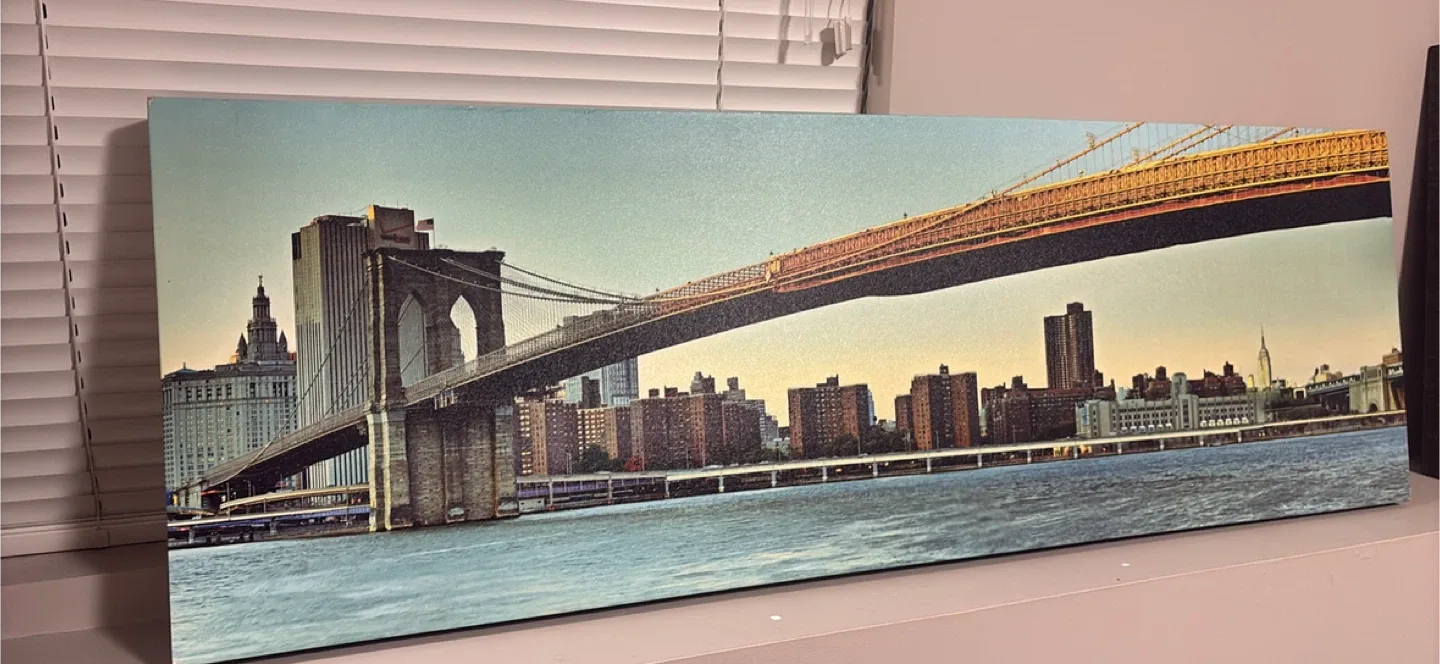 Brooklyn Bridge Cityscape Canvas Print image indicator(7)