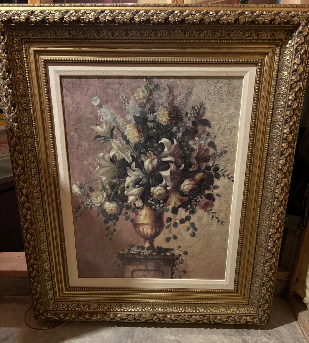 Framed Floral Print