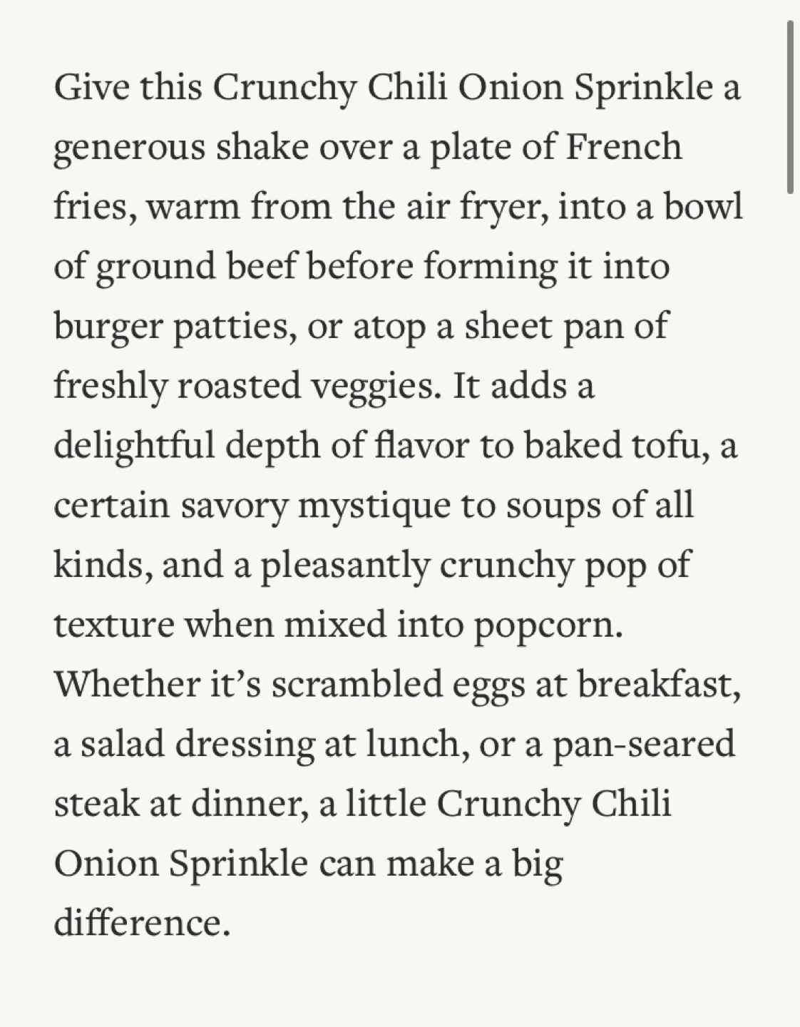 Trader Joe’s Crunchy Chili Onion Sprinkle Seasoning Blend image indicator(4)