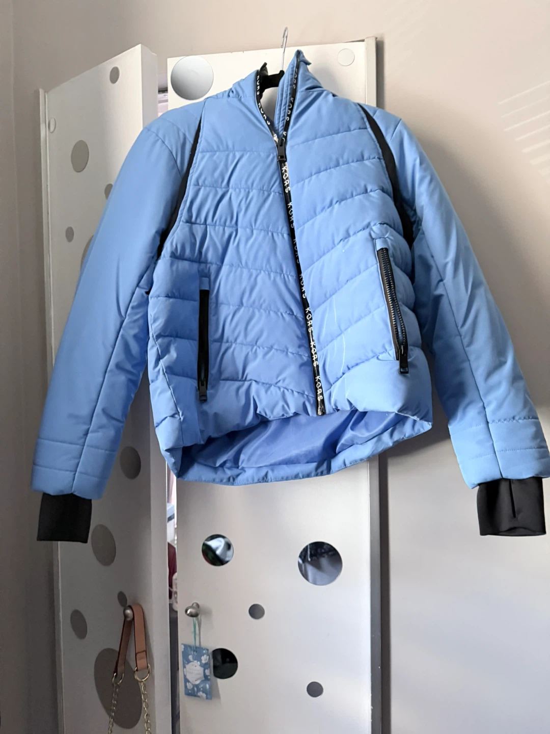 Michael Kors Blue Puffer Jacket