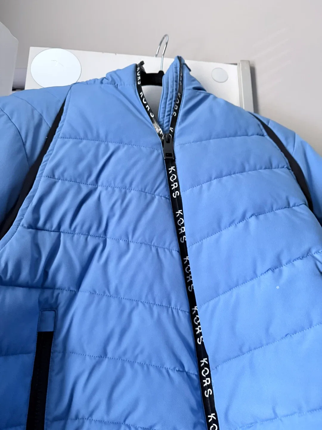 Michael Kors Blue Puffer Jacket image indicator(2)