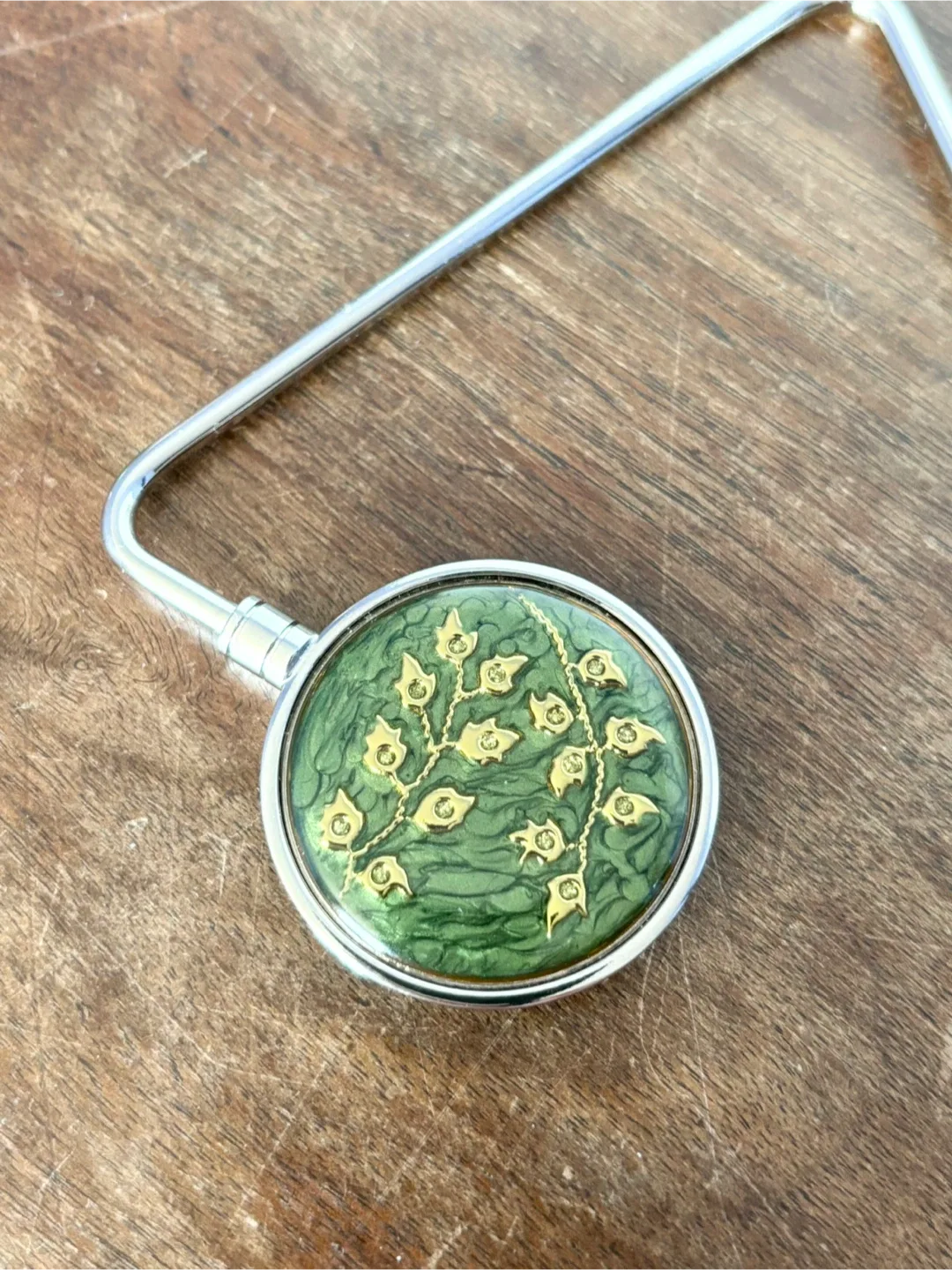 Floral purse hook image indicator(3)