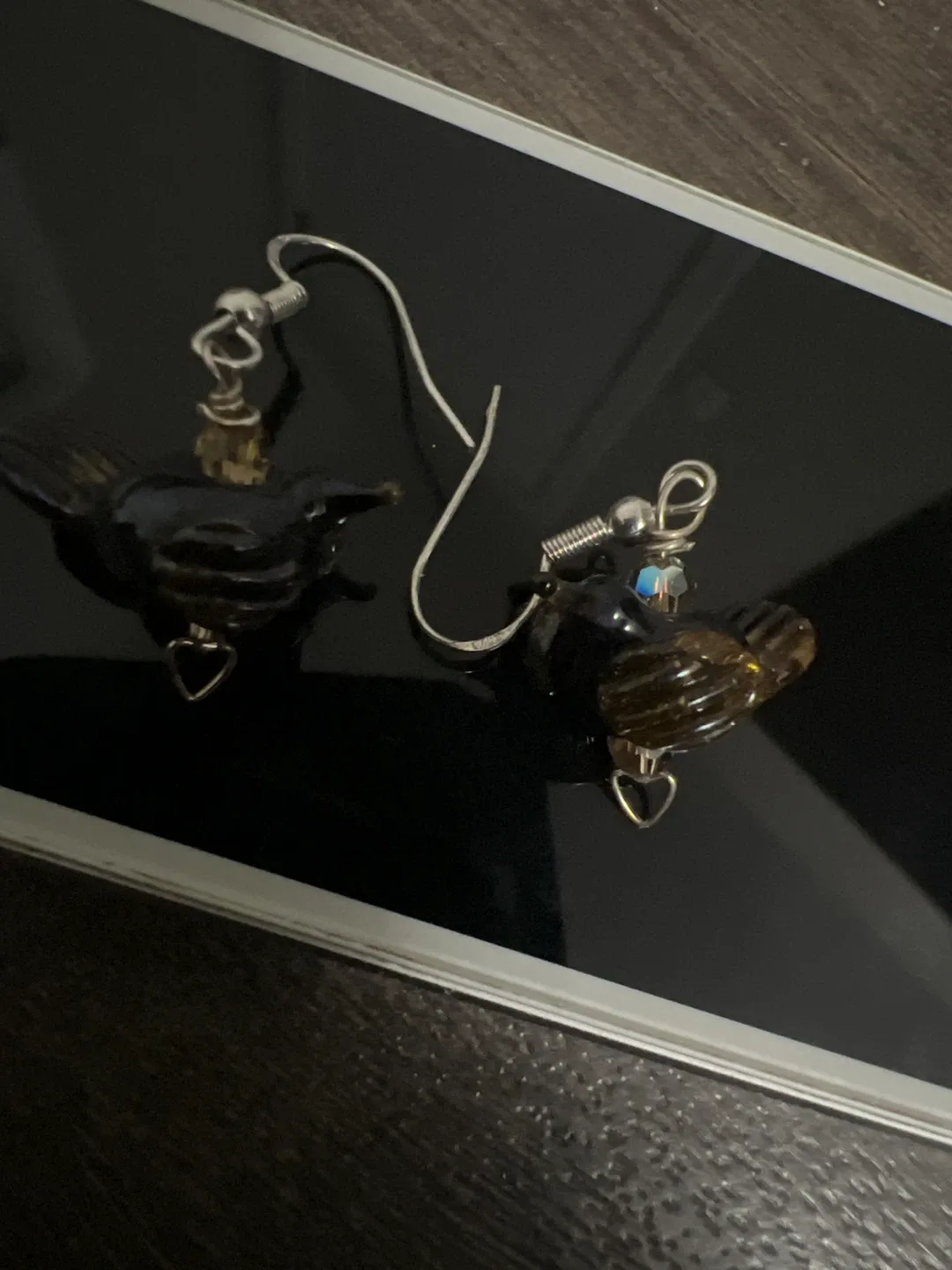 Bird Earrings 925 silver