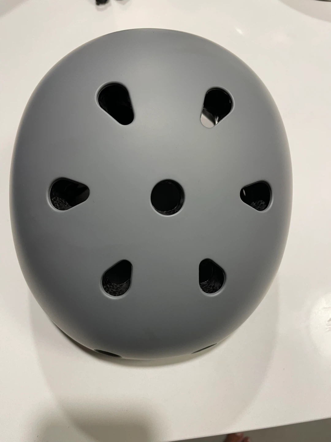 Skate/Bike Helmet - Grey & White