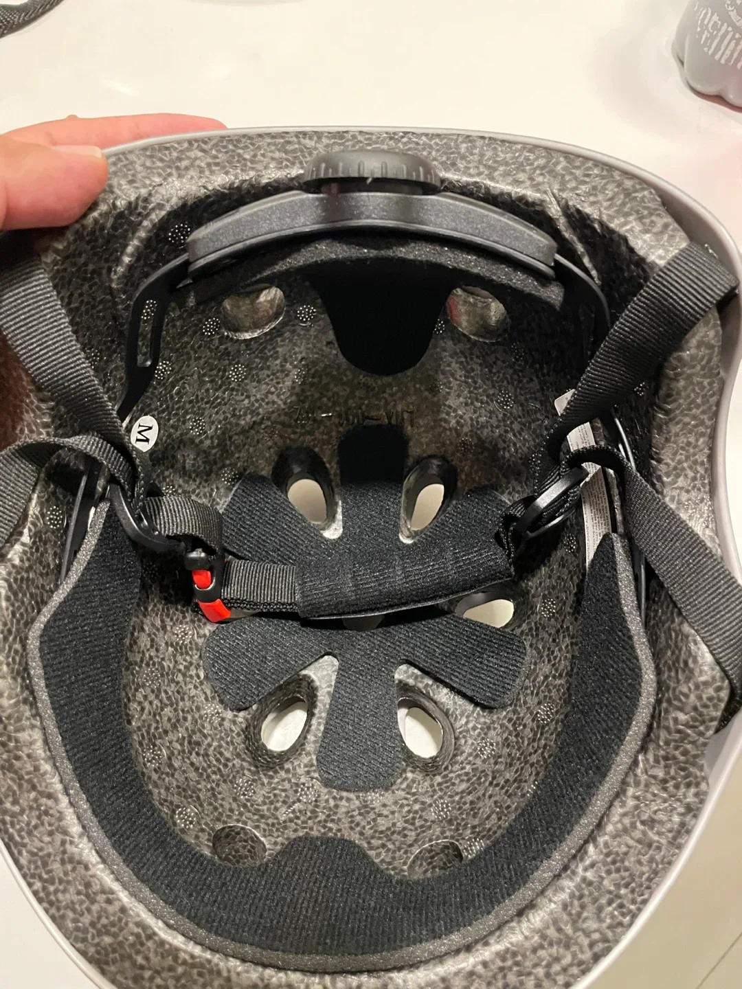 Skate/Bike Helmet - Grey & White image indicator(2)