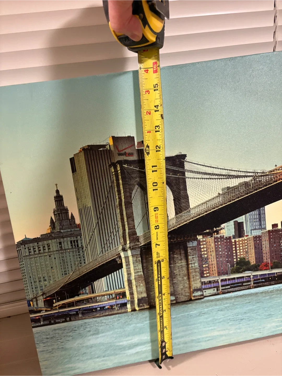 Brooklyn Bridge Cityscape Canvas Print image indicator(9)