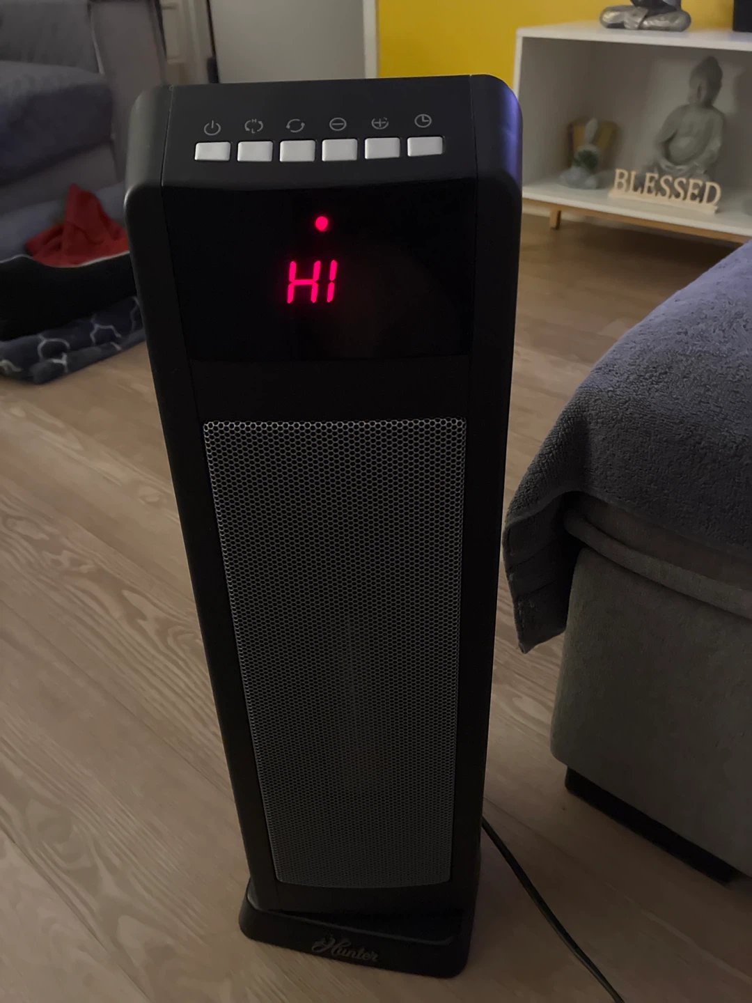 Hunter Tower Heater - Black - photo 3