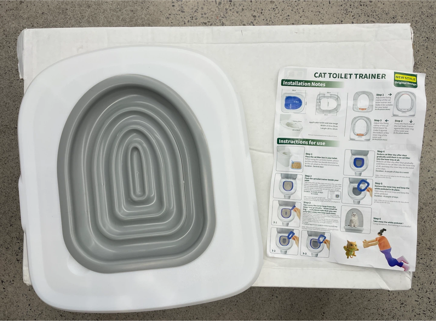 Cat Toilet Trainer - New Style