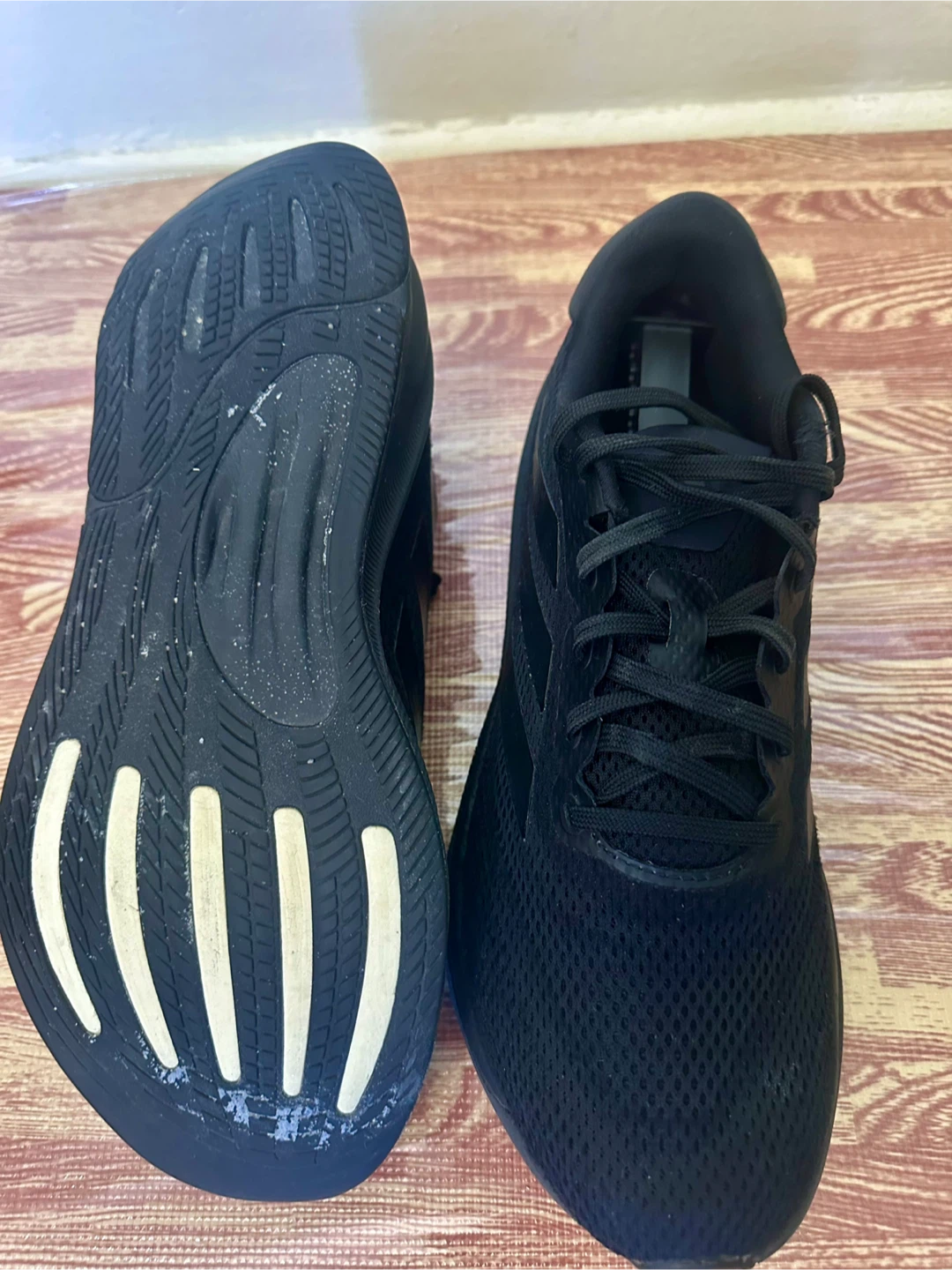 Adidas Adizero RC5 Black Running Shoes - Size 9 US - photo 3